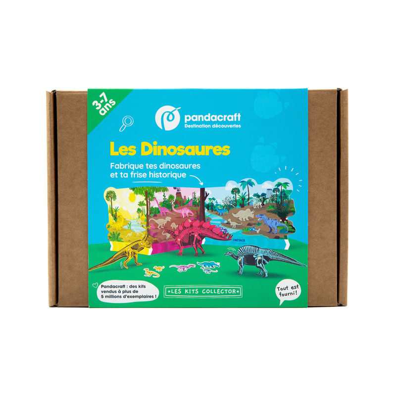 Kit collector Pandacraft Dinosaures