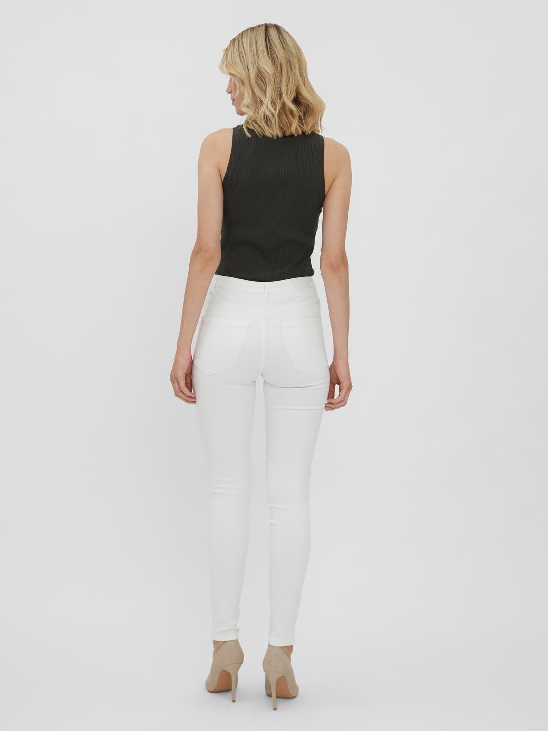 VMSOPHIA Hohe Taille Skinny Fit Jeans