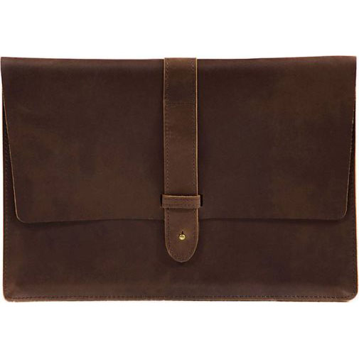 Buckle & Seam Aspen Laptophülle Leder 33 cm
