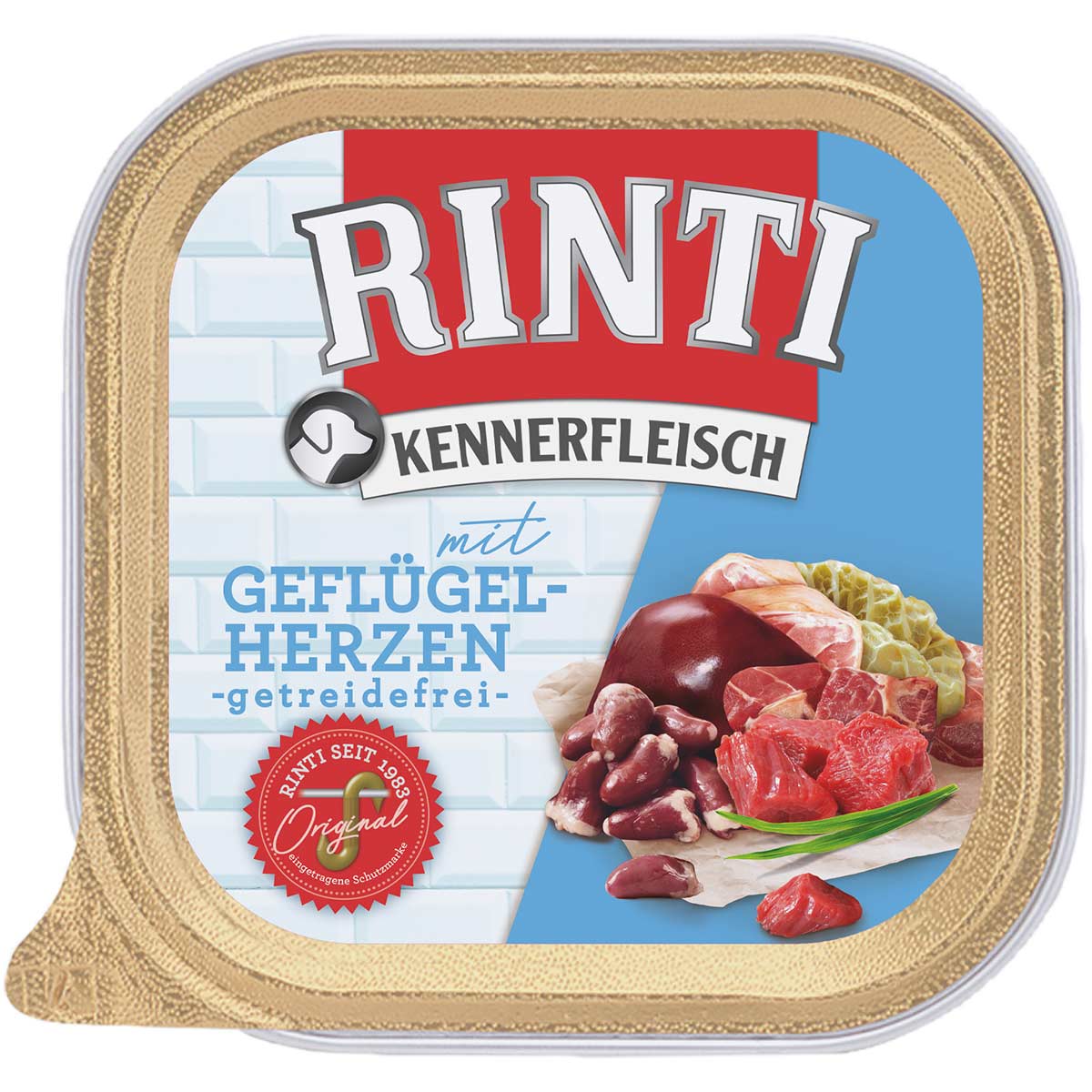 Rinti Kennerfleisch mit Geflügelherzen kaufen bei ZooRoyal