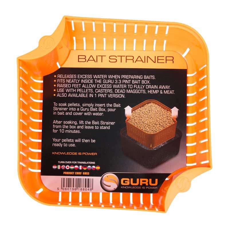 Sieb für Köderbox, Guru Ködersieb