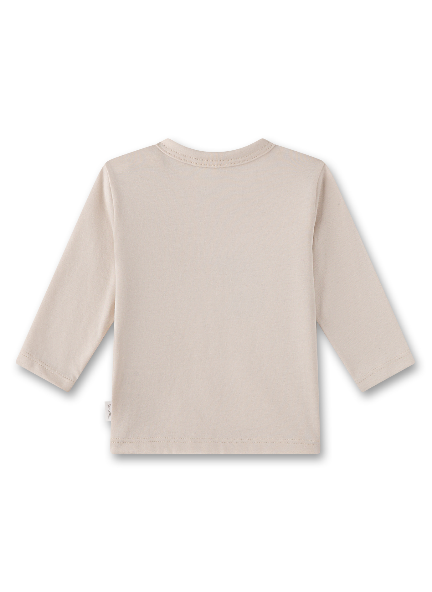 Jungen-Langarmshirt Beige