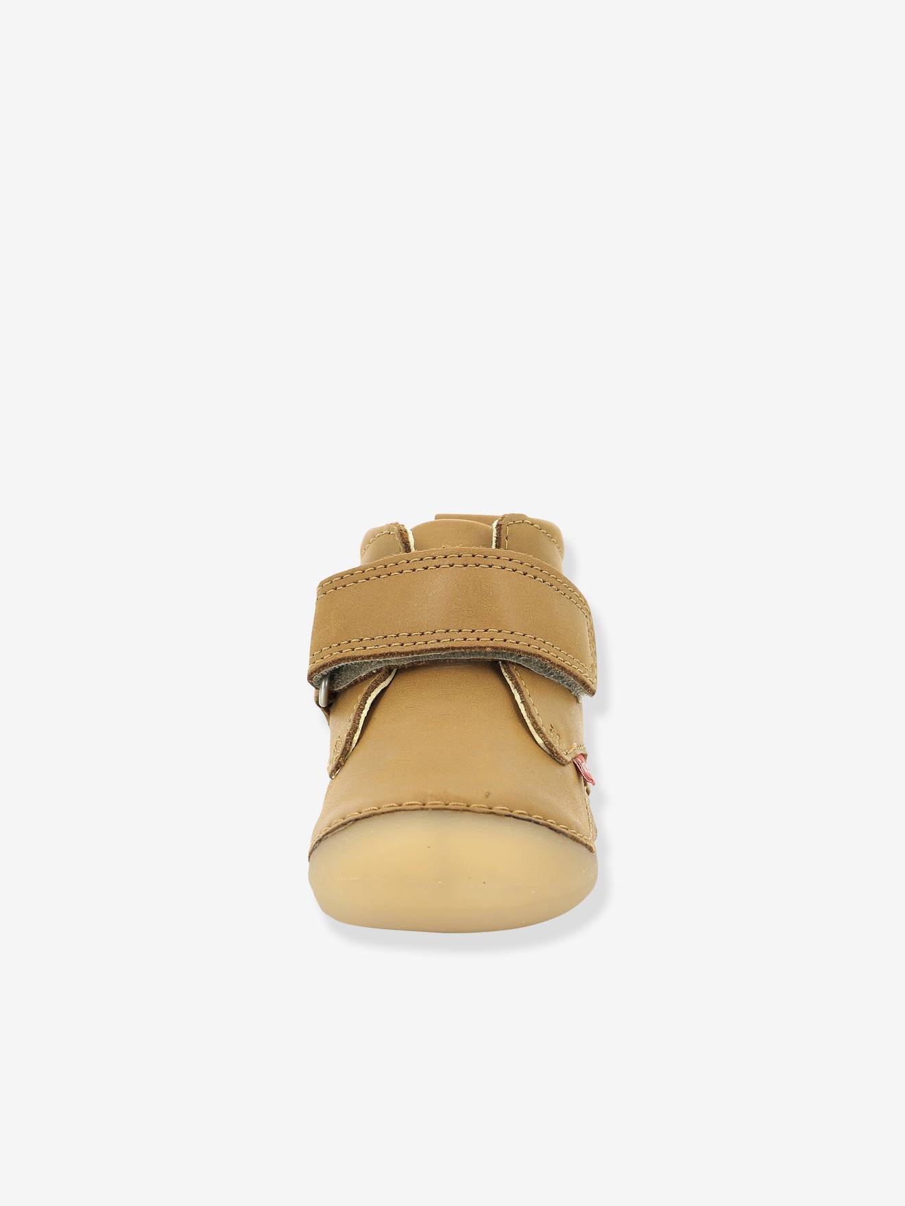 Bottillons cuir bébé garçon Sabio KICKERS® 1ers pas camel