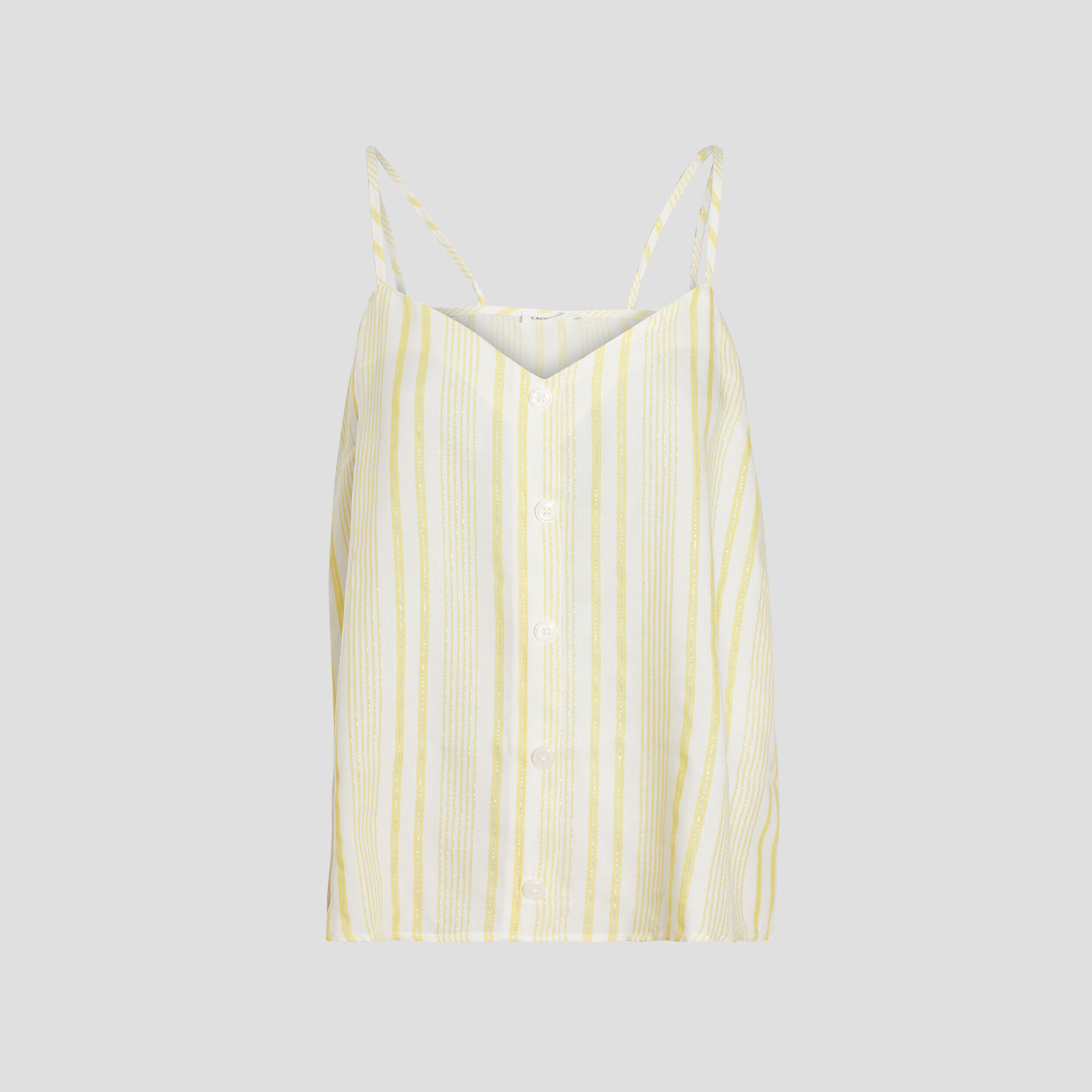 Blouse bretelles fines blanc femme | Cache Cache