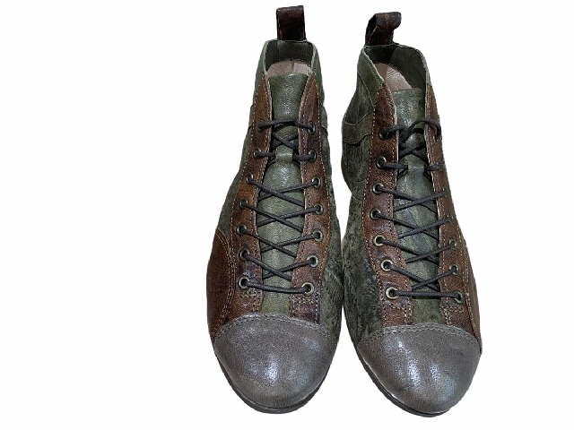THINK Stiefeletten grün Guad2