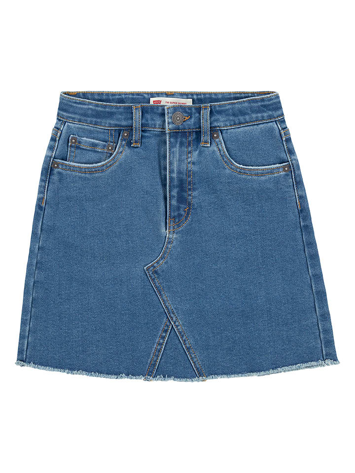 Levi's Kids Jeansrock in Blau günstig kaufen