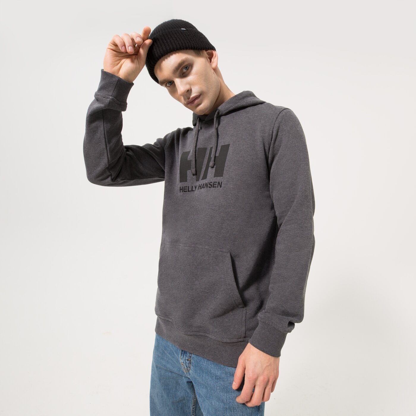 HELLY HANSEN HOODIE HH LOGO HOODIE Grau