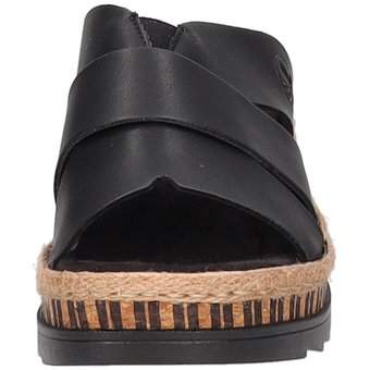 Rieker Pantolette in schwarz