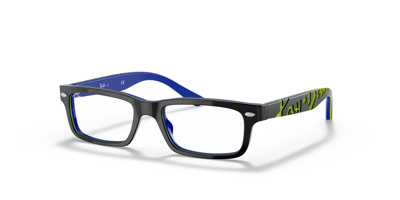 RB1535 OPTICS KIDS - Gri închis lucios pe albastru