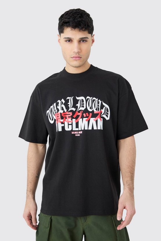 Oversized Ofcl Graphic T-shirt