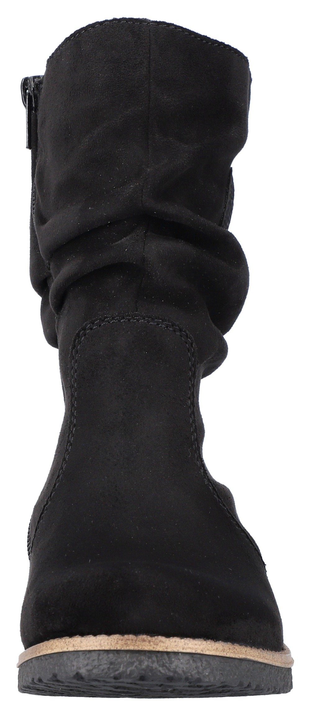 Rieker Winterstiefelette mit gerafftem Schaft