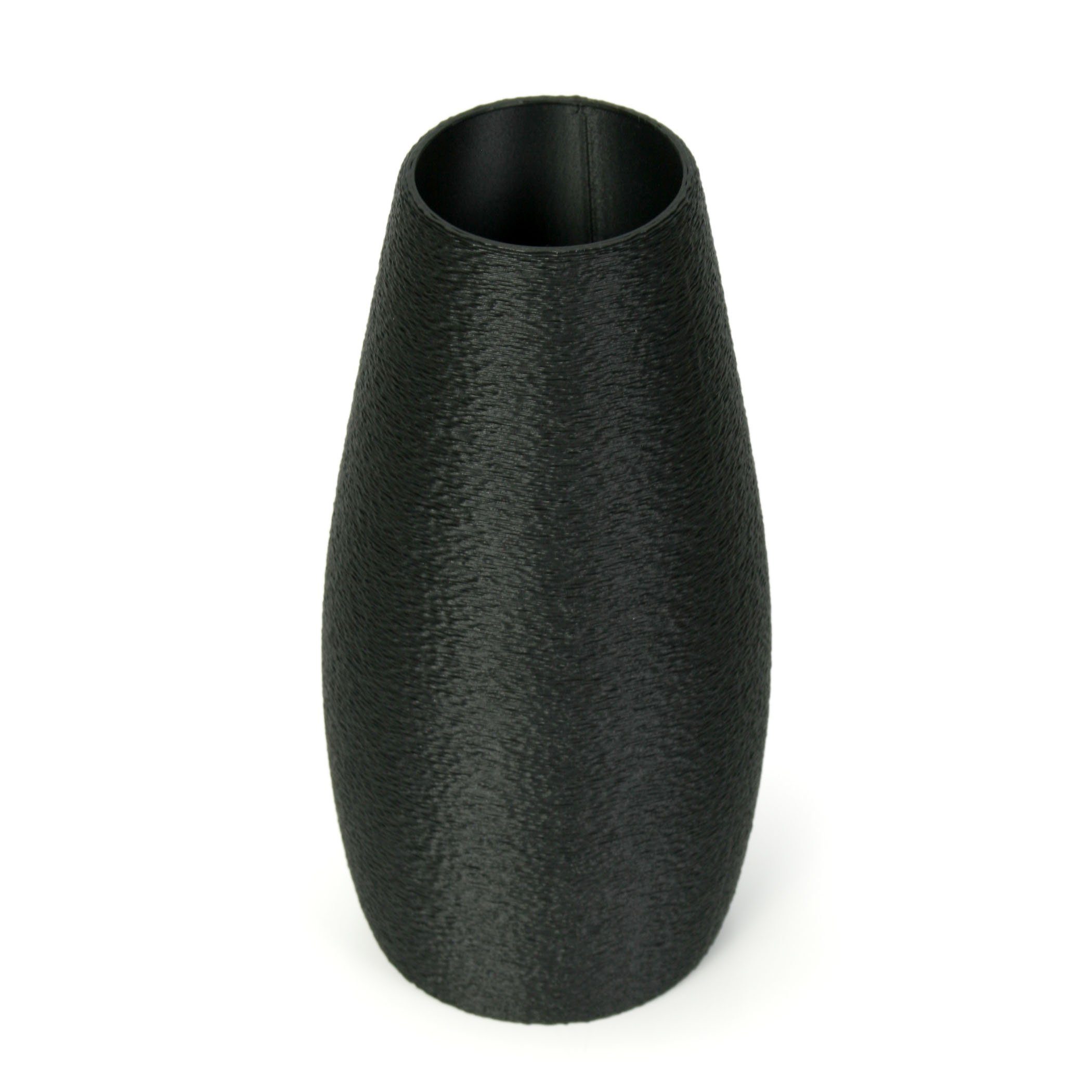 Kreative Feder Dekovase Designer Vase – Dekorative Blumenvase aus Bio-Kunststoff, aus nachwachsenden Rohstoffen; wasserdicht & bruchsicher
