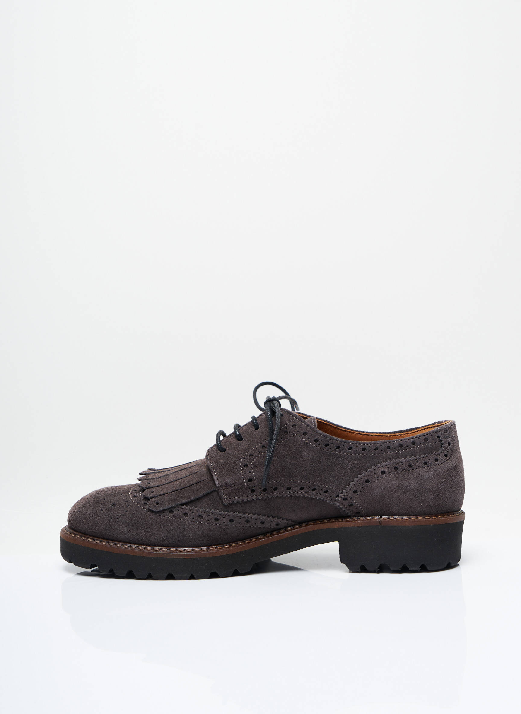 Maschiaccio Derby Femme couleur gris