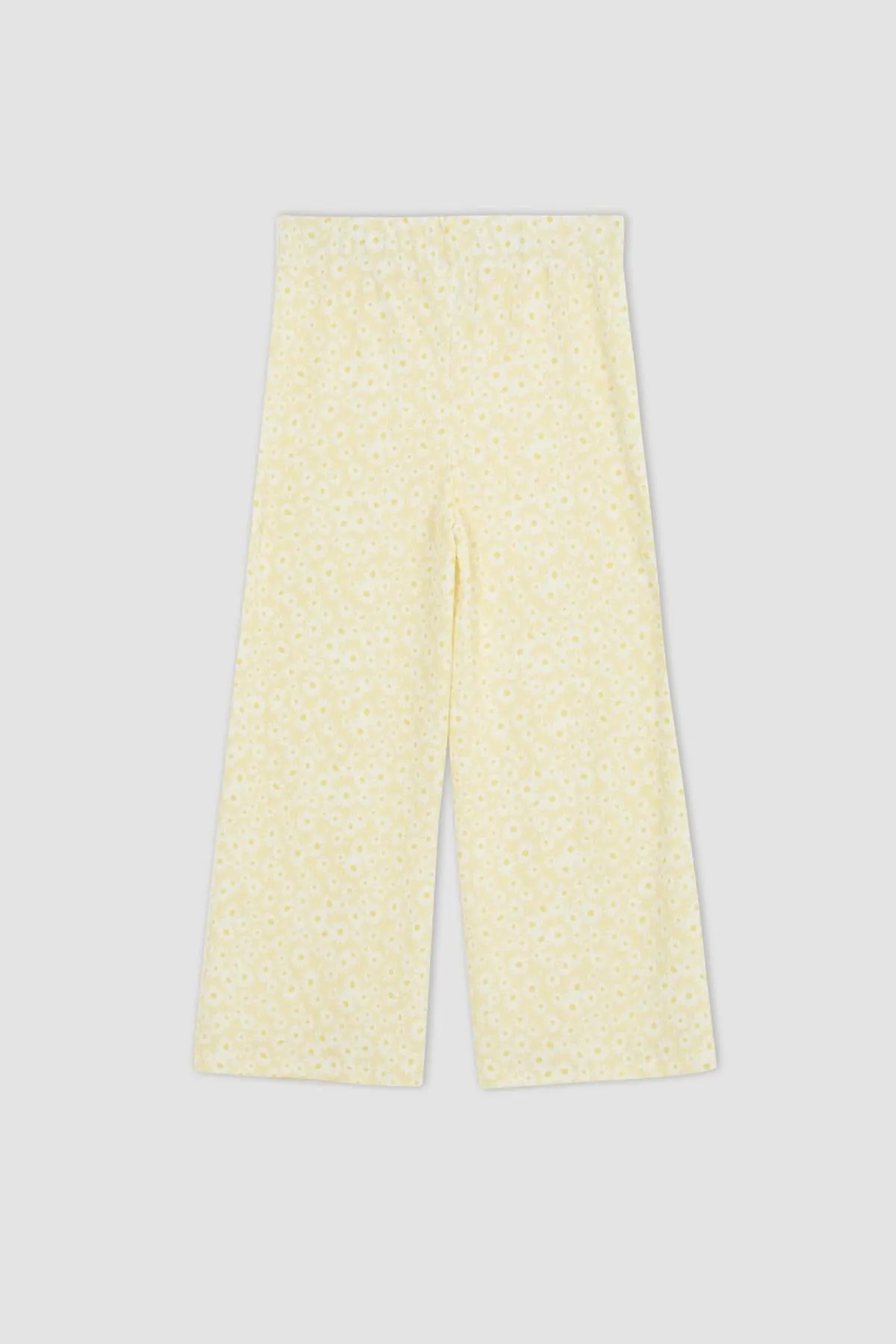 DeFacto  2er-Set Blusenhose aus bauchfreiem Crinkle-Stoff für Mädchen