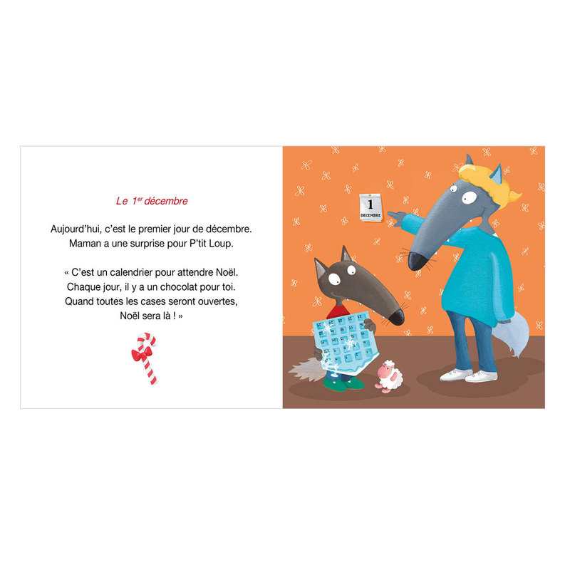 Livre P'tit loup prépare Noël - Auzou