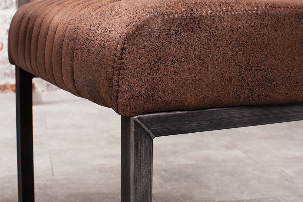 riess-ambiente Freischwinger BIG ASTON FARBWAHL, Esszimmer · Microfaser · Metall · Federkern · Industrial