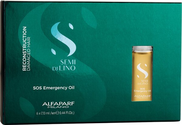 Alfaparf Milano Semi di Lino Reconstruction SOS Emergency Oil Haaröl