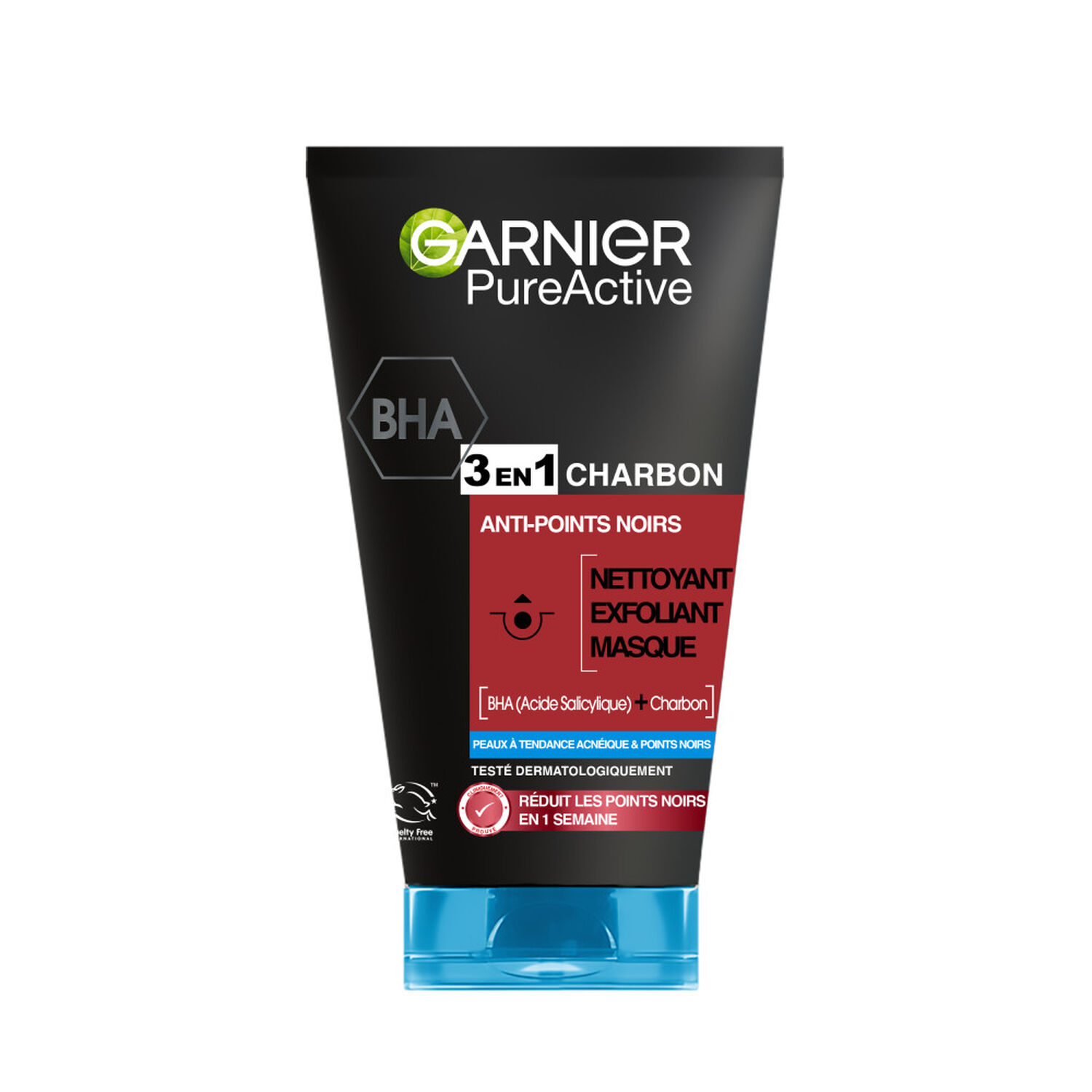 Garnier SkinActive Pure Active Intensif 3-en-1 Anti-points Noirs Incrustés