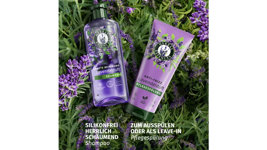 Herbal Essences Anti-Frizz Lavendelduft Pflegespülung 250 ml