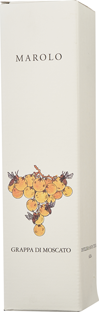 Marolo Grappa di Moscato 0,7 Liter im Geschenkkarton