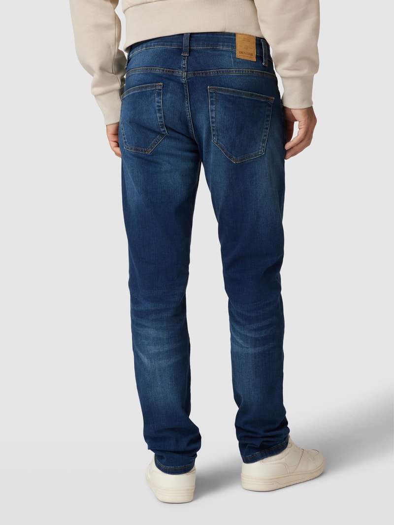 Jeans im 5-Pocket-Design Modell 'WEFT' in jeans