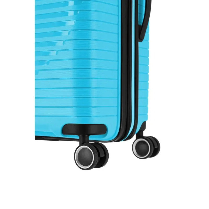Travelite ORBITA Trolley L (77cm) mit 4 Rollen - Türkis