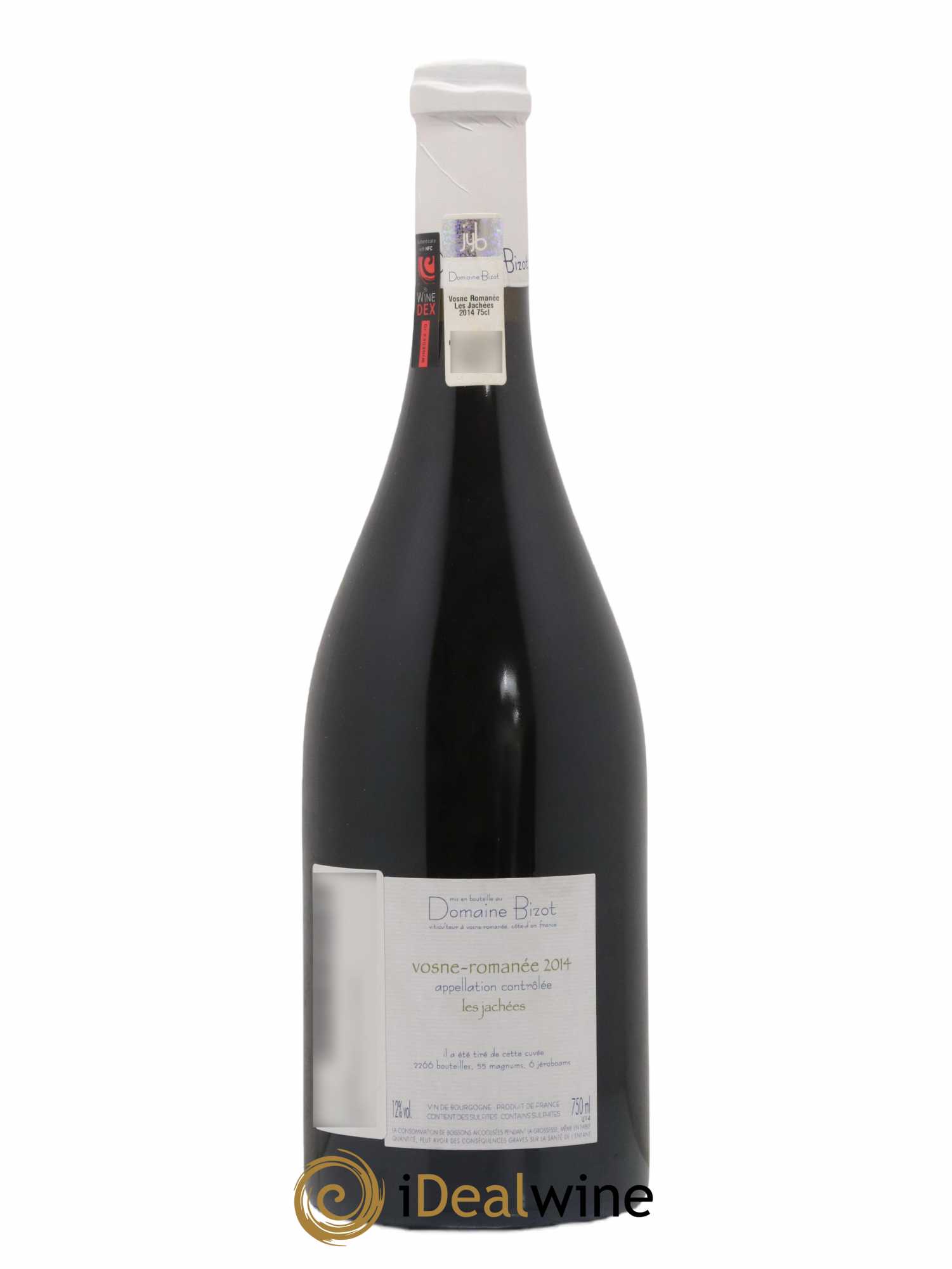 Vosne-Romanée Les Jachées Bizot (Domaine)  2014 - Lot de 1 Bouteille