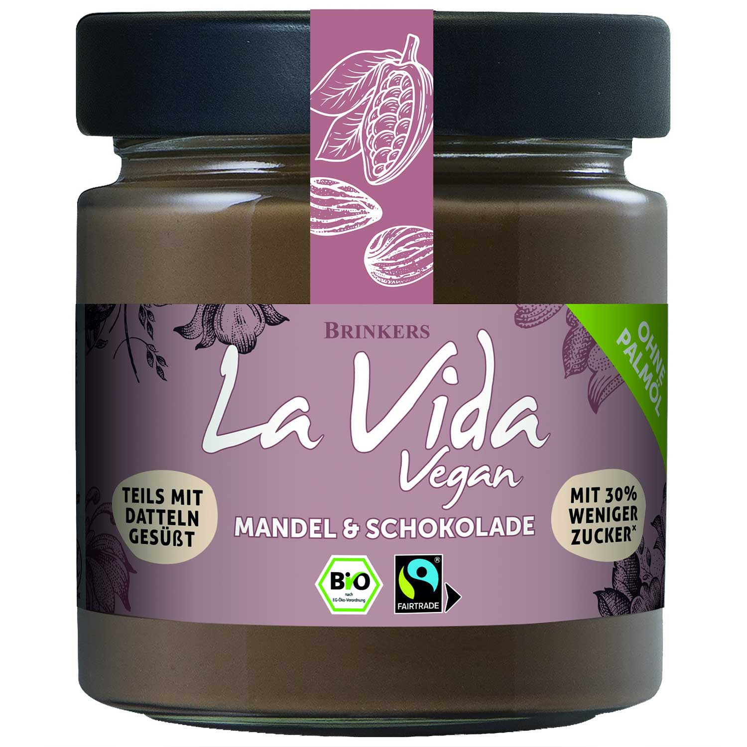 La Vida Vegan Mandel & Schokolade Bio 200g