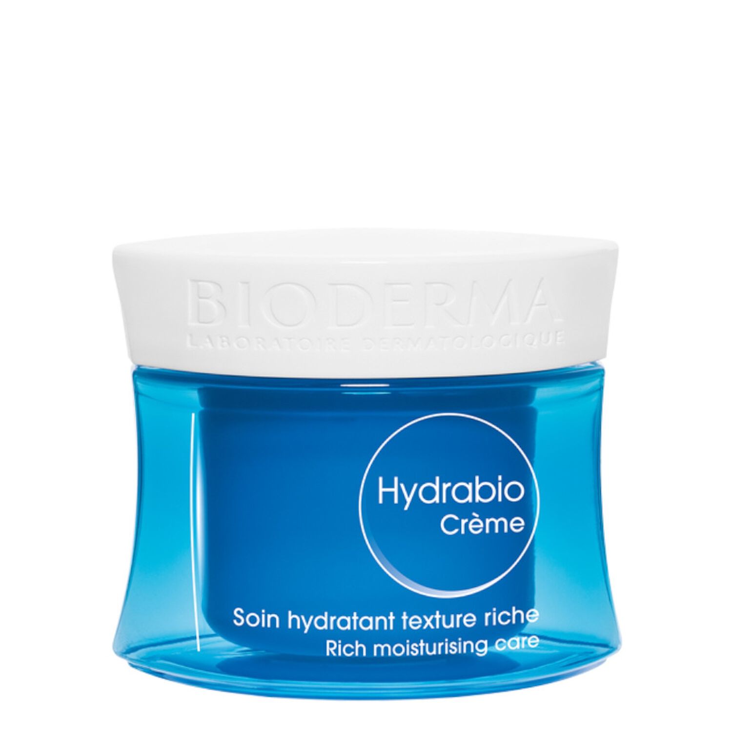 Bioderma Hydrabio Crème Soin Hydratant Texture Riche - Peaux Sensibles, Sèches à Très Sèches 50 ml
