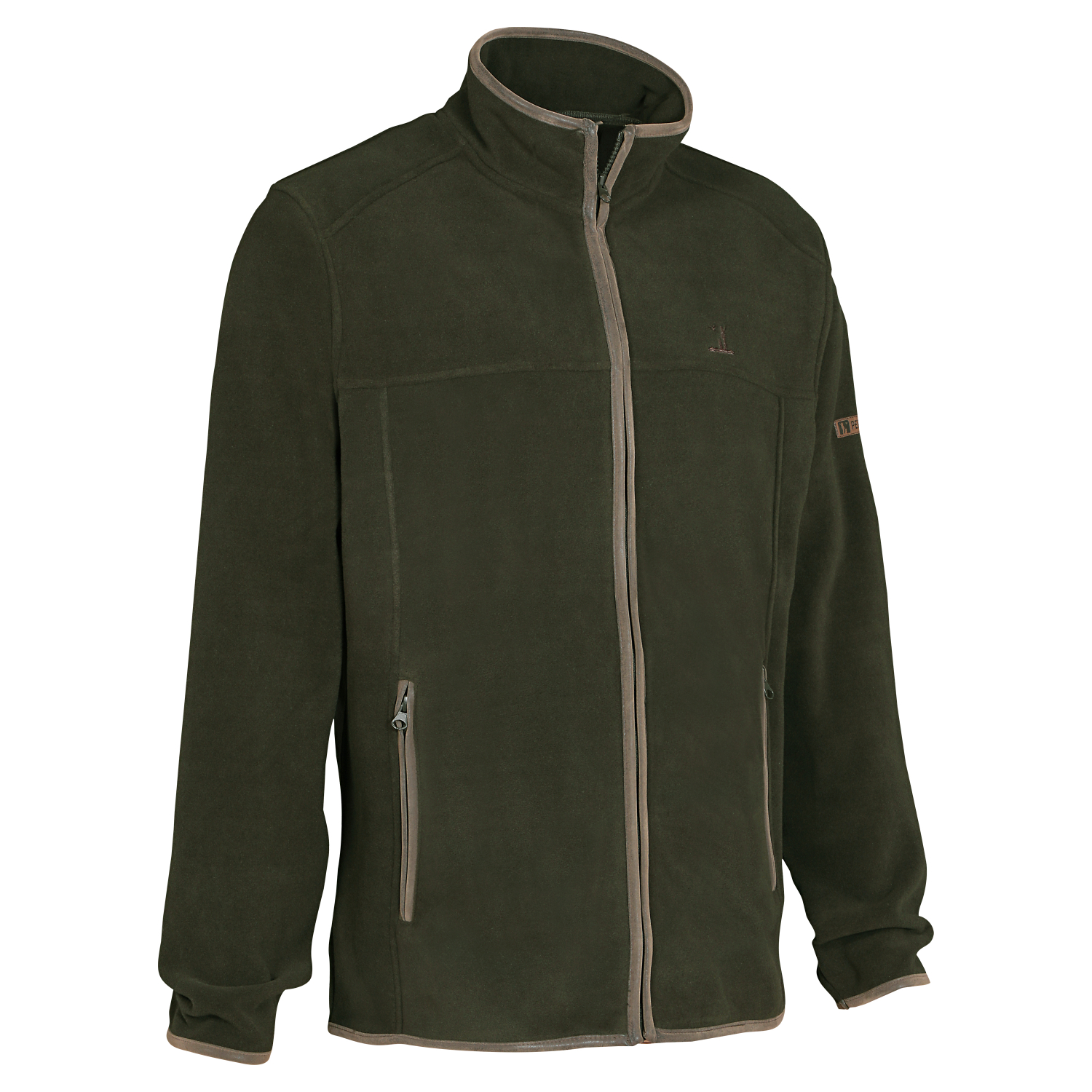 Percussion Herren Fleecejacke Scotland (grün)