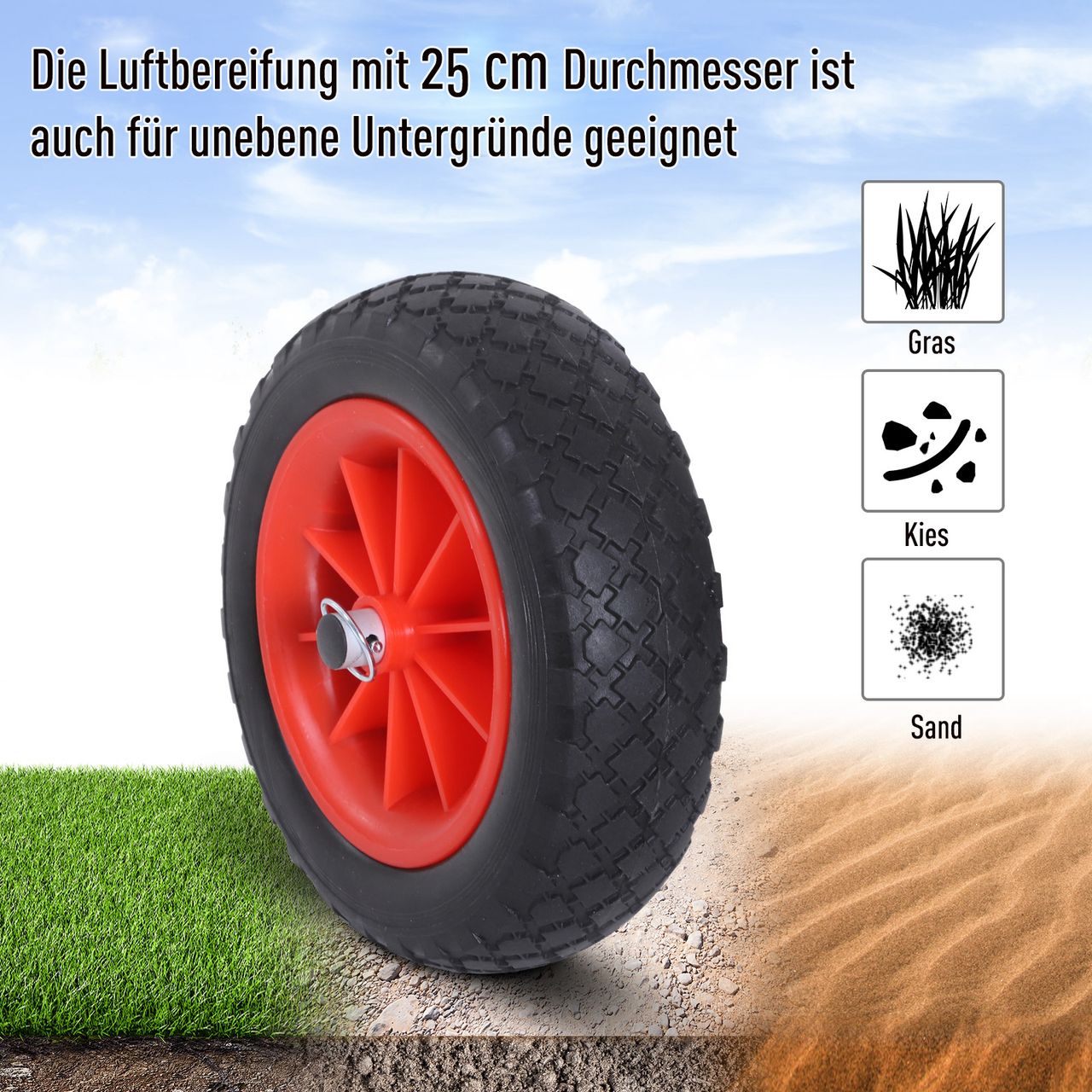 HOMCOM Kanuwagen Kajakwagen Surfwagen klappbar mit Gurt PU-Räder Alu bis 90 kg