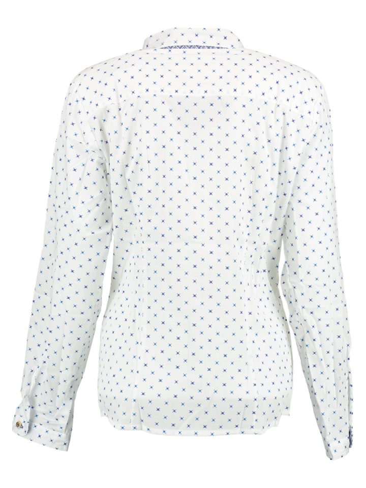 OS-Trachten Bluse Lapilo in jeans günstig kaufen