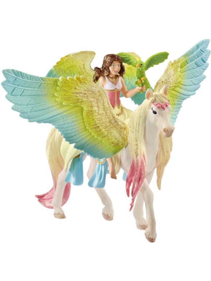 Schleich Spielfigur bayala Surah mit Glitzer-Pegasus, 5-12 Jahre günstig kaufen onesize