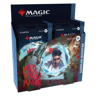 Magic the Gathering: Mord in Karlov Manor - Sammler Booster Display (12) (DE)