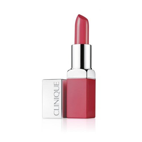 „Clinique Pop“ lūpų dažai + pagrindas 02 „Bare Pop“, 3,9 gramai