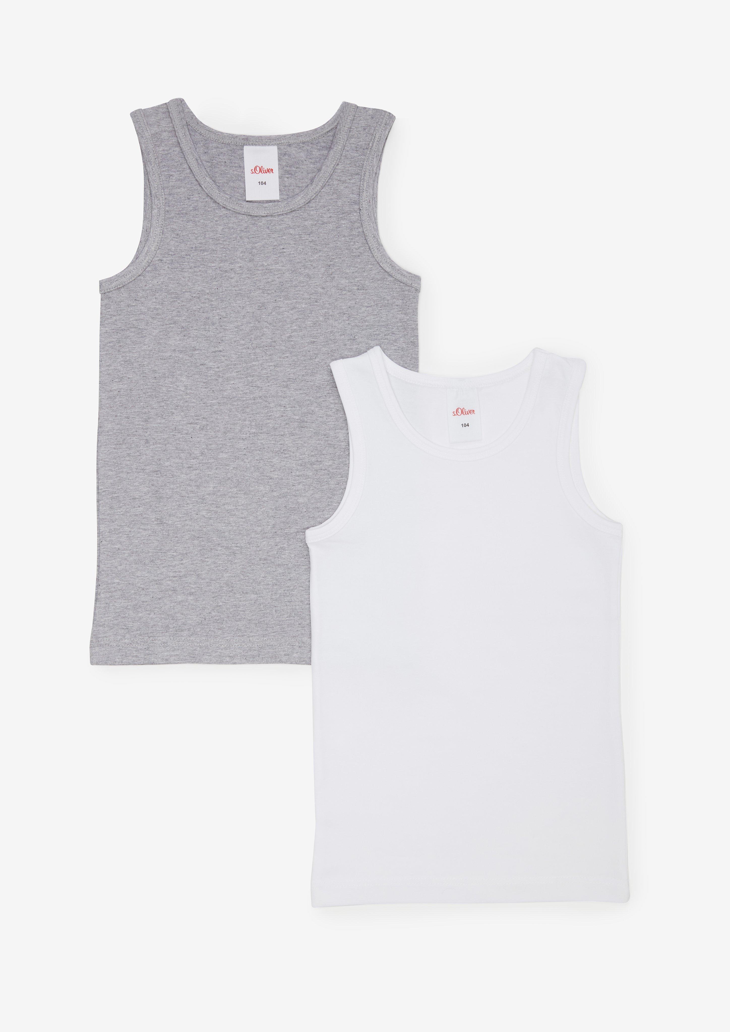 2er-Pack Jersey-Unterhemden  267.020.102.34835-737