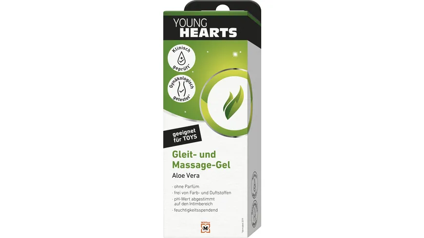 YOUNG HEARTS Gleitgel Aloe Vera 100 ml