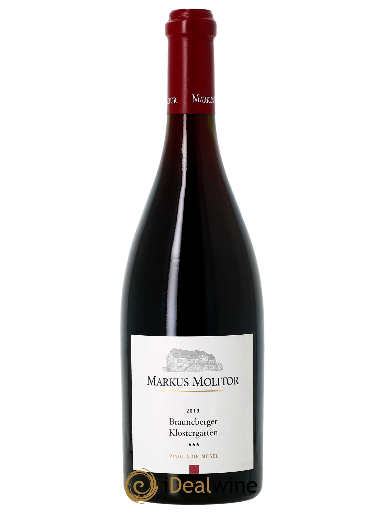 Pinot Noir Markus Molitor Brauneberger Klostergarten °°°  2019 - Lot de 1 Bouteille