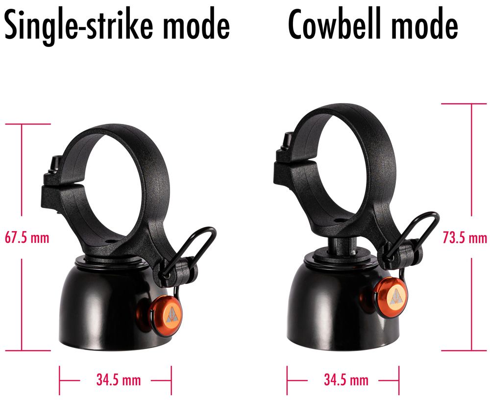 Granite Cricket - Dual Mode Fahrradklingel kaufen | Bike-Discount