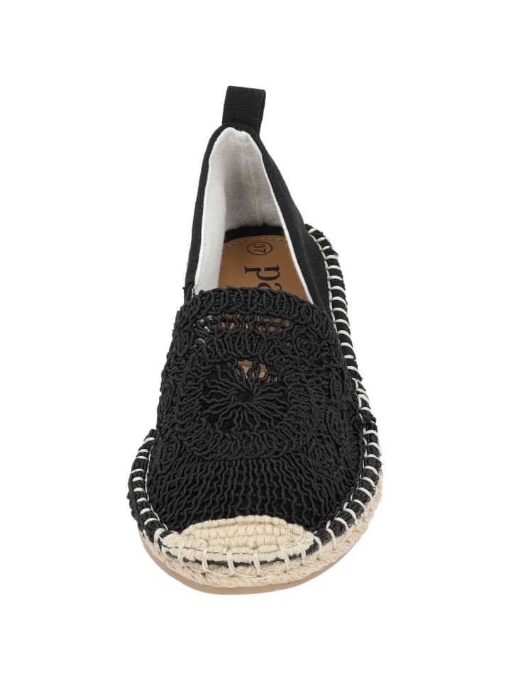 palado Espadrilles in BLACK günstig kaufen 36