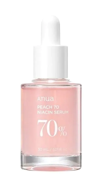 „Anua Peach“ niacinamido skaistinamasis serumas su 70 % persikų ekstrakto