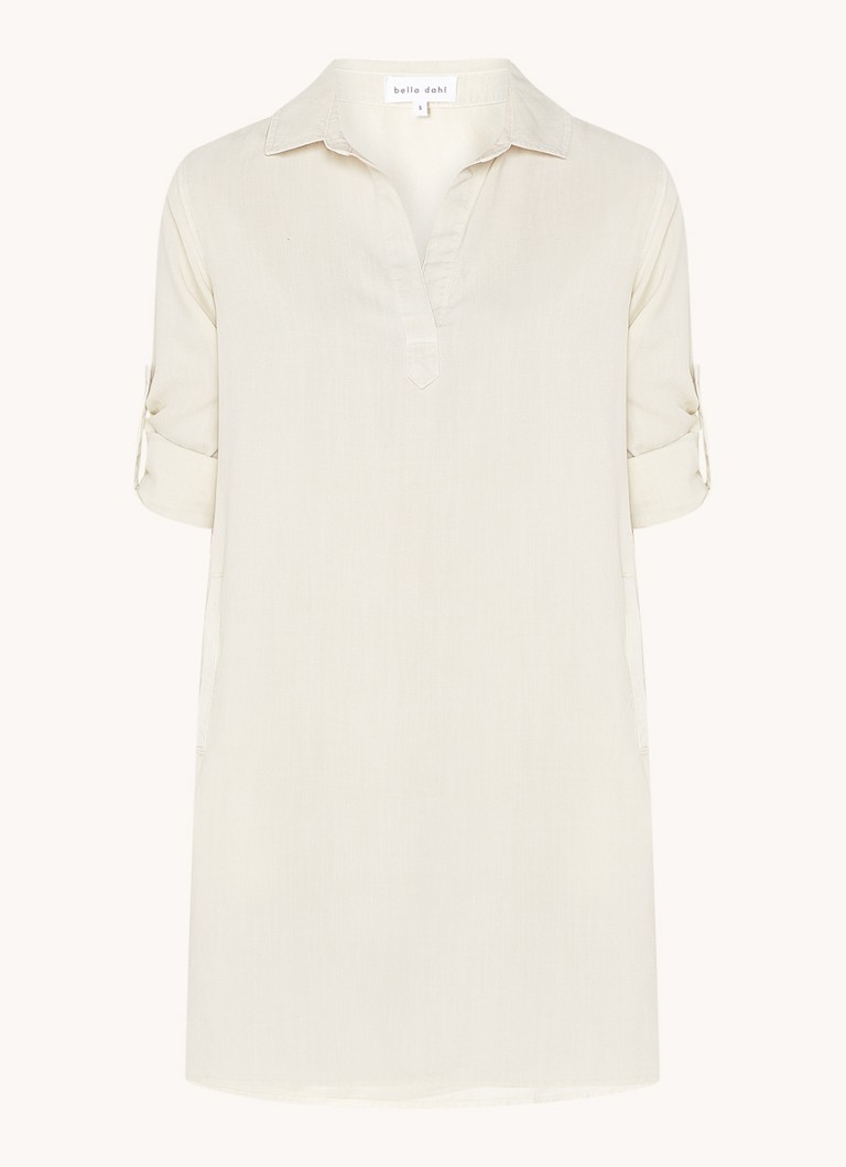 Rochie scurtă tunică Bella Dahl Lyocell
