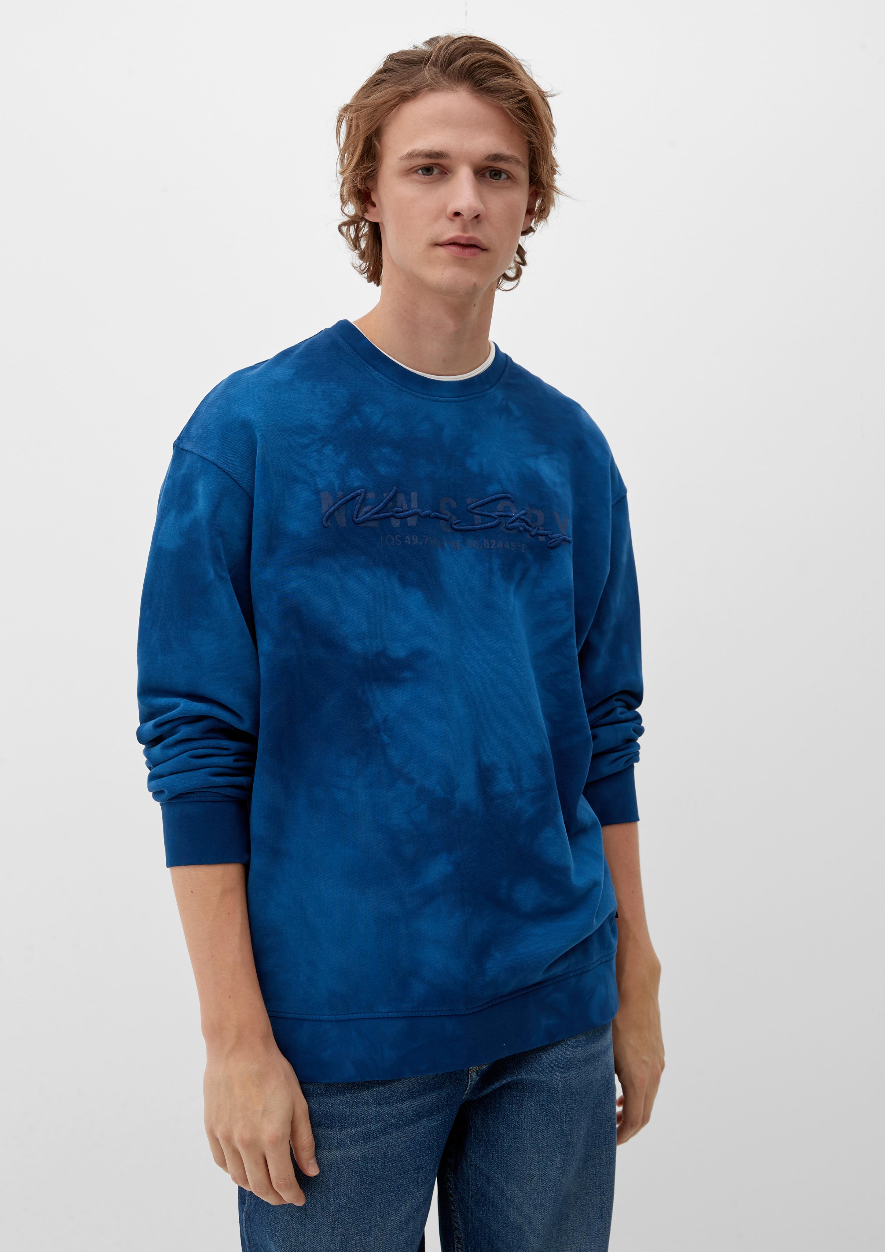 Sweatshirt in Batik-Optik  2123668-54D0