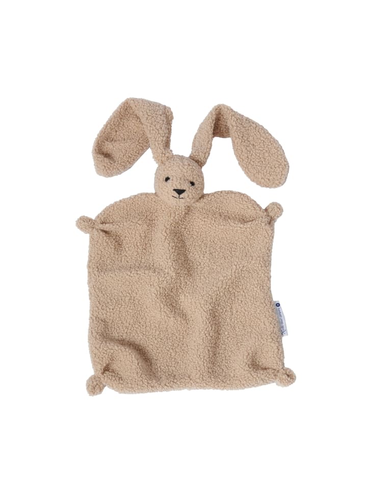 nordic coast company  Kuschelhase Schmusetuch Teddy Beige günstig kaufen onesize