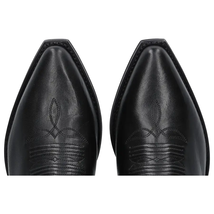 Sendra - Cowboystiefel 16971 Kalbsleder - schwarz