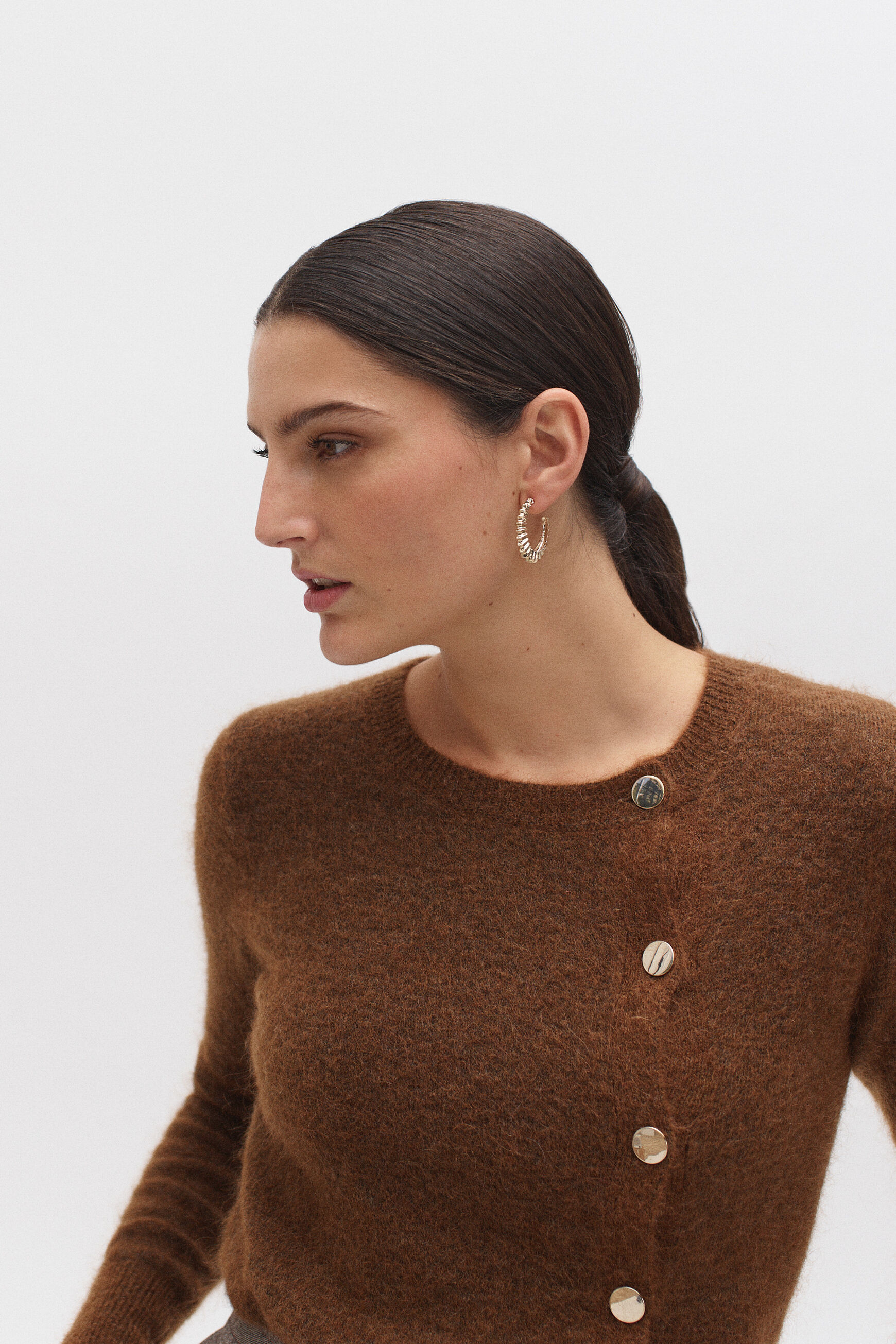 gilet constantin taupe femme