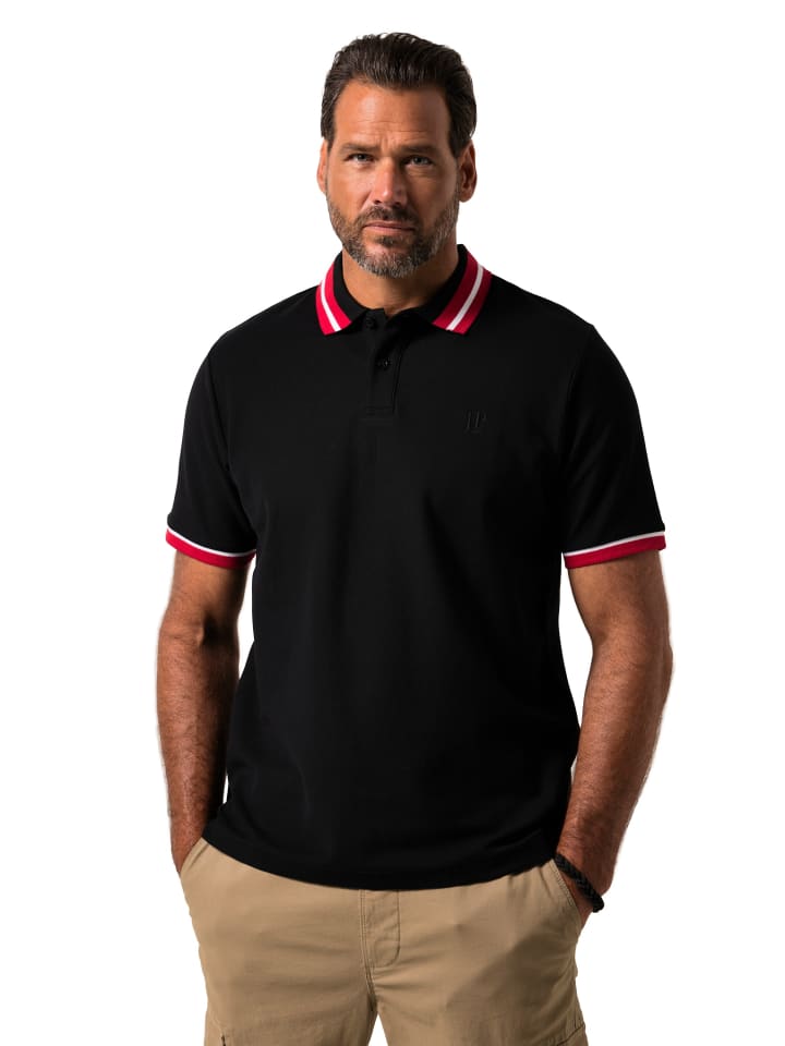 JP1880 Poloshirt in schwarz günstig kaufen