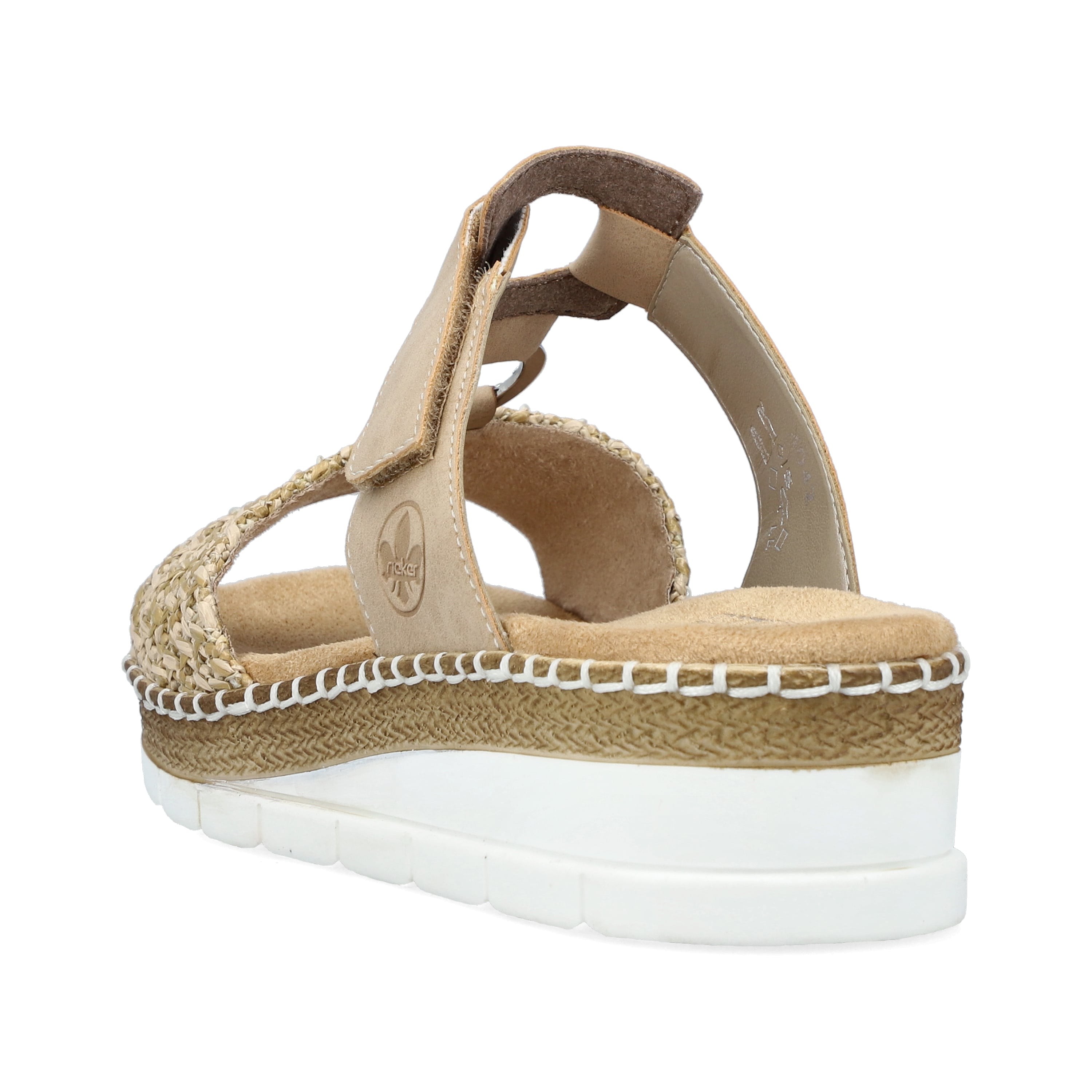 Rieker Damen Pantoletten sandbeige