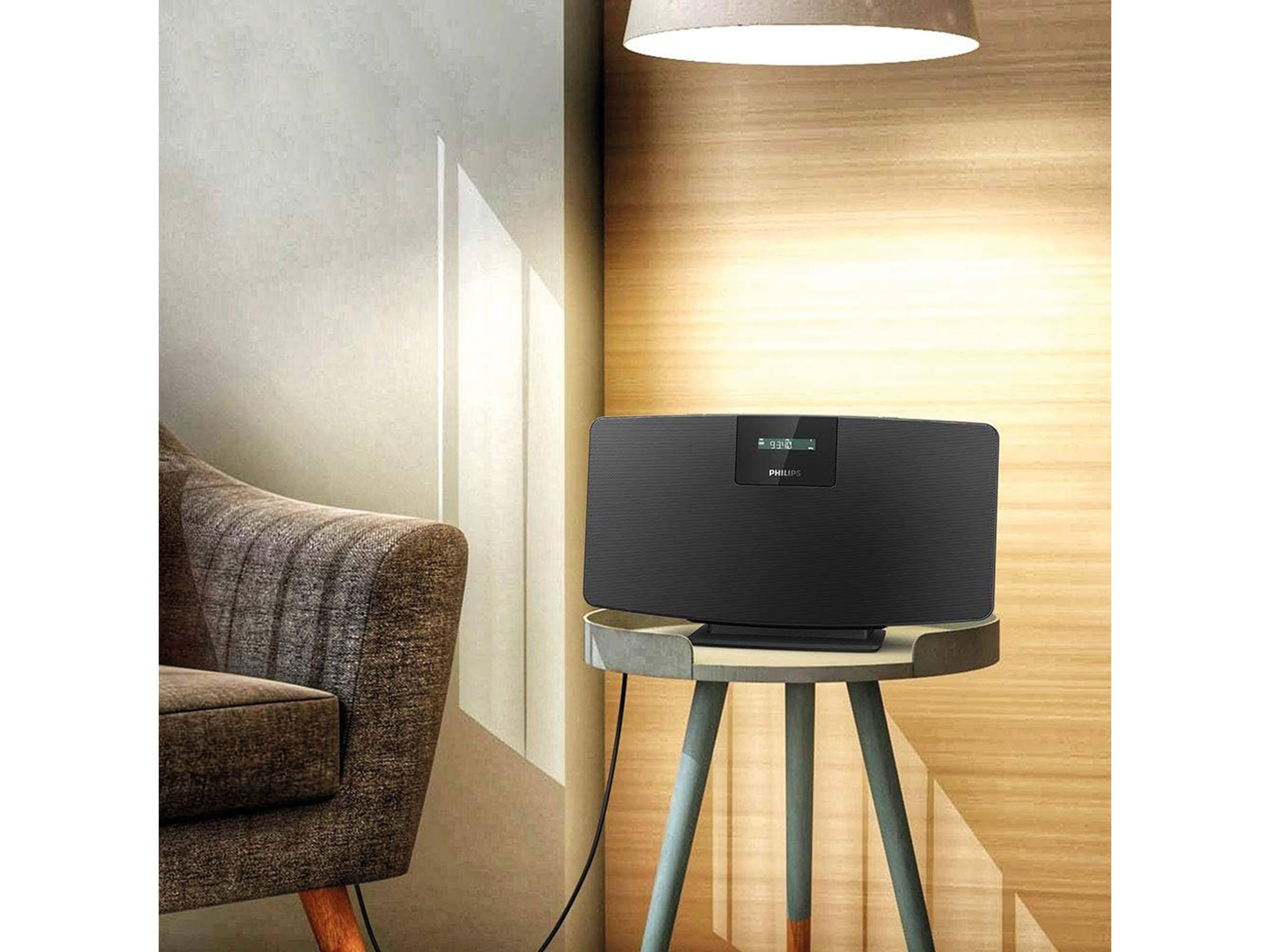 Philips PHILIPS DAB+ Radio M2505/10, Bluetooth, schwarz Radio