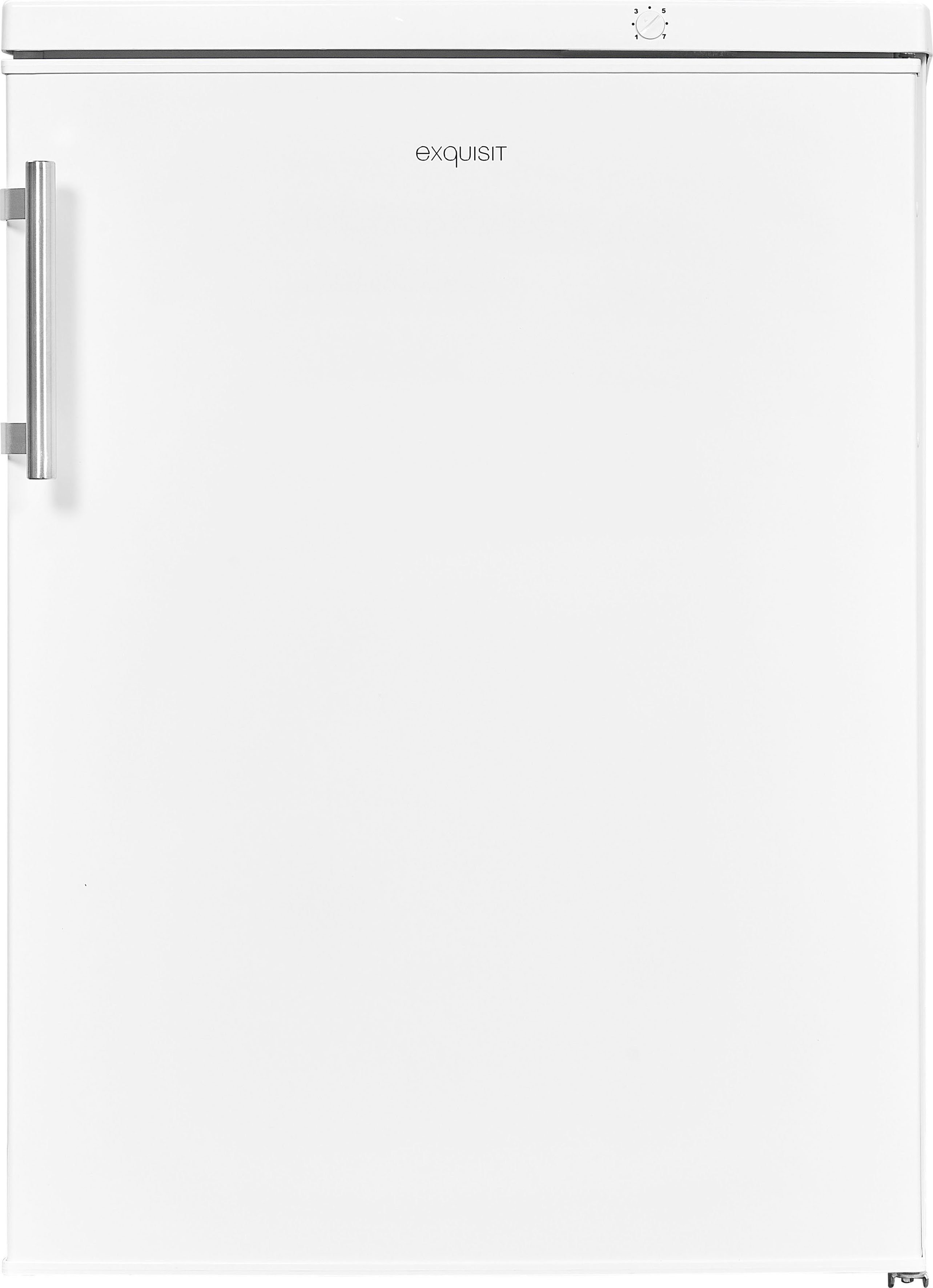 exquisit Gefrierschrank GS18-H-170E weiss, 85,0 cm hoch, 60,0 cm breit
